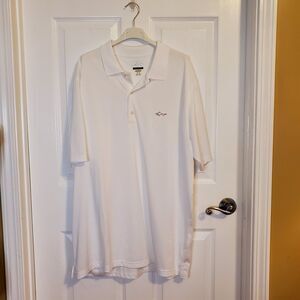 Greg Norman Mens Fishing Golf Polo Shirt Play Dry Sz XL Short Sleeve